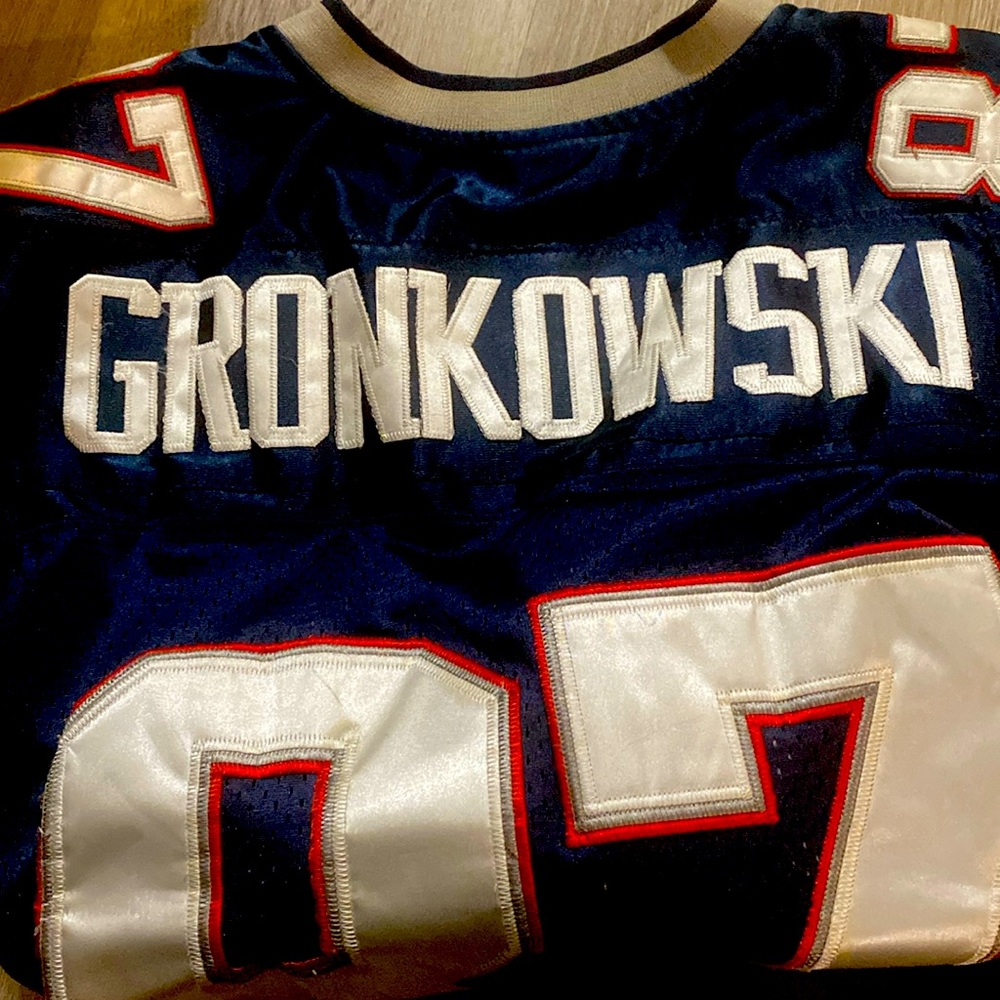 Gronkowski jersey patriots